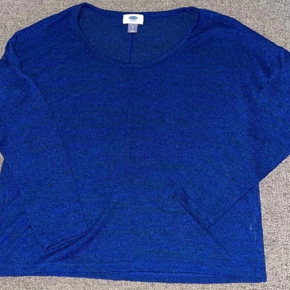 Old Navy Tops - Old Navy Vibrant Blue Knit Top